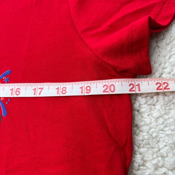 4th of July Red, White and Brew Americana Red Tee Large 12/14 - Picture 4 of 6